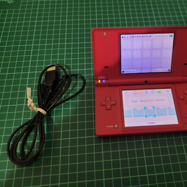 Nintendo dsi with games installed 