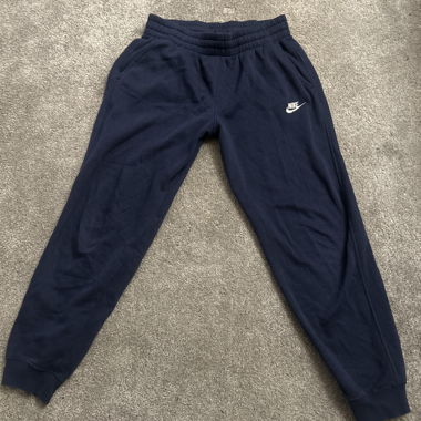 Dark blue Nike sweatpants