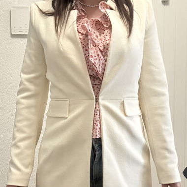 ZARA - Cream Blazer in elegant XS
