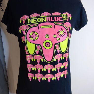 T-shirt Nero Neon