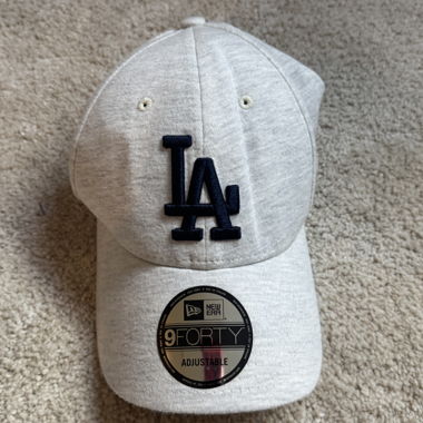 New Era LA 9FORTY Cap light grey