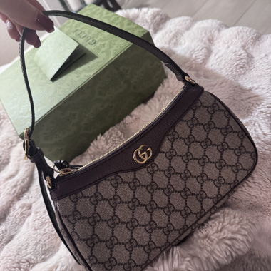 GUCCI handbag in Ophidia canvas