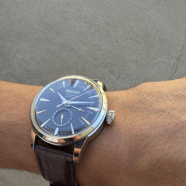 Seiko Presage Automatic Watch with Power Reserve