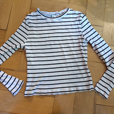 T-shirt à manches longues rayé