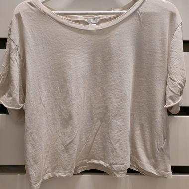 Beiges Basic H&M T-Shirt