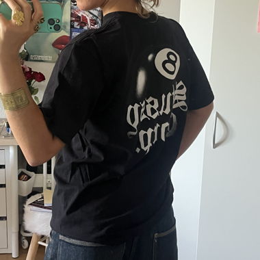 Stüssy T-shirt with print on the back 