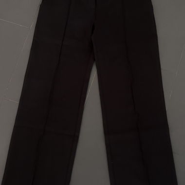 Pantaloni VERA WIDE a vita bassa - nero