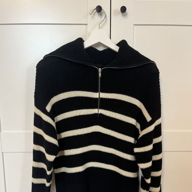 strickpullover zipper
