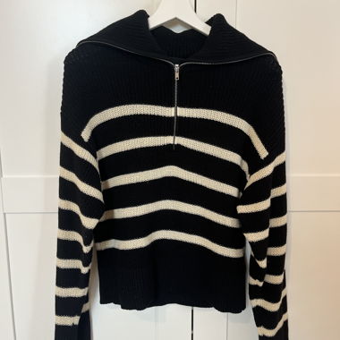 strickpullover zipper