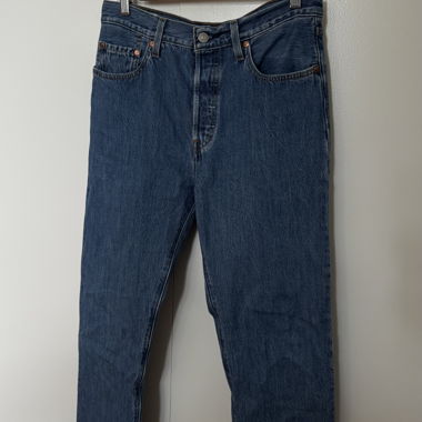 Levi's 501 Jeans blau klassisch