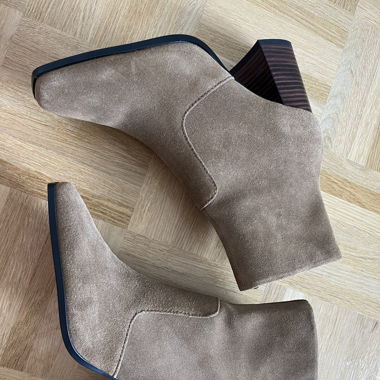 Wildleder Stiefelette