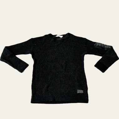 pull noir - H&M 10-12 ans