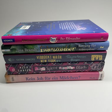 Différents livres pour filles
