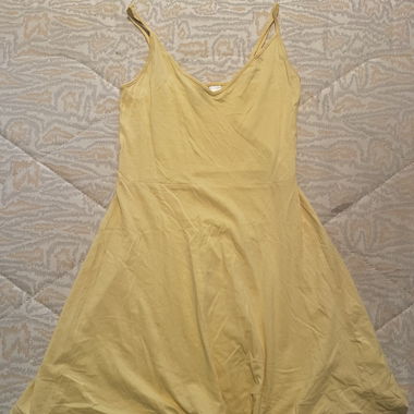 Gelbes Mini Kleid