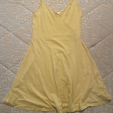 Gelbes Mini Kleid