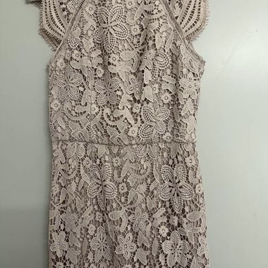 Lace Dress Old Rose