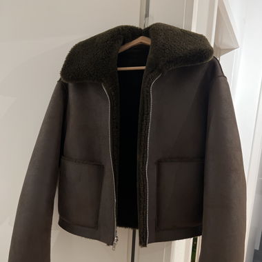 Lederjacke / wendbar
