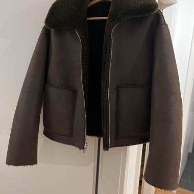Lederjacke / wendbar