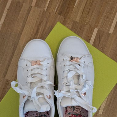 White Ted Baker sneakers