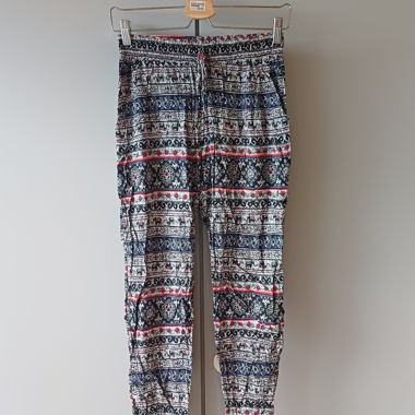 Fluid Printed Trousers