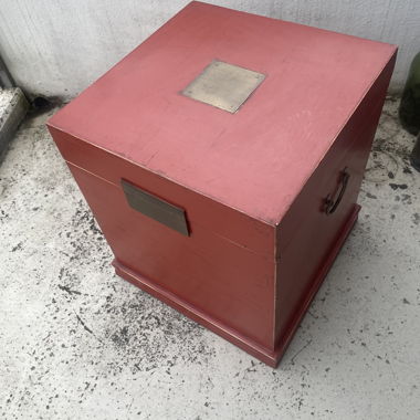 Wood Storage Box, also as a coffee table 