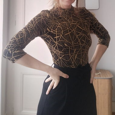 Sparkly bodysuit