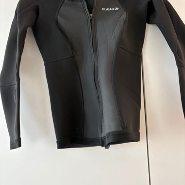 Olaian Neoprenjacke 1,5 mm Schwarz