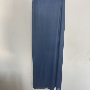 Jupe longue maxi bleue Pull&Bear