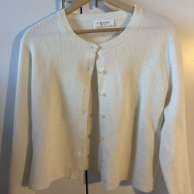 Cardigan bianco Stradivarius