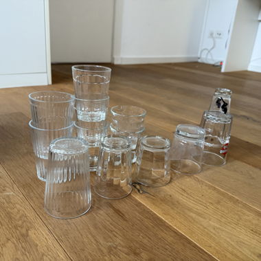 Set aus Trinkgläsern