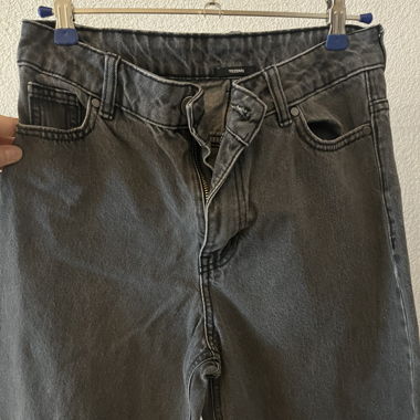 Jeans droits noirs