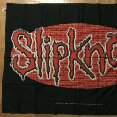 Rare Vintage Blue Grape 2000 Slipknot Flag Banner
