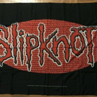 Rare vintage Blue Grape 2000 Slipknot flag banner