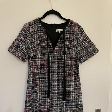 Warehouse tweed dress