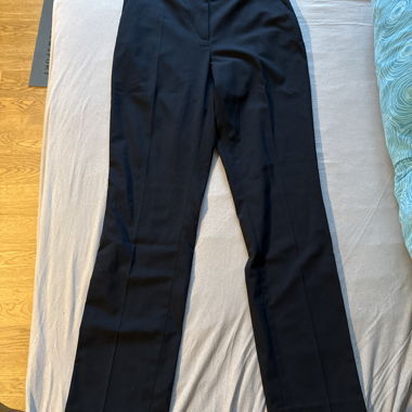 Black Fabric Trousers