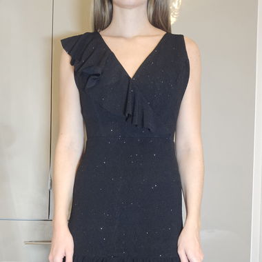 Robe noir a paillettes 