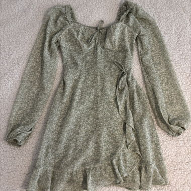 Blumenmuster Kleid Hollister XS