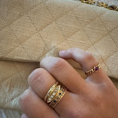 Edwardian 18ct Gold Five-Stone Diamond Ring