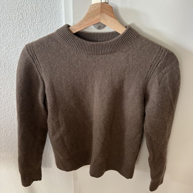 Pull en cachemire COS marron XS