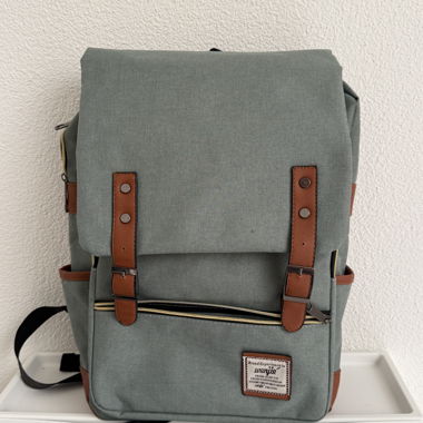 Zaino vintage turchese