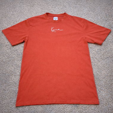 T-shirt rouge Karl Kani