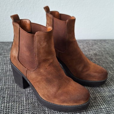Anna Field Ankle Boot braun, Grösse 37