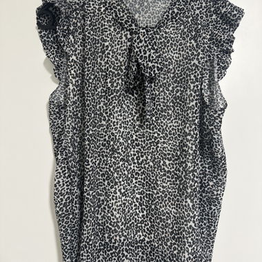 Leopard Print Blouse