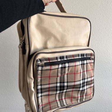 Sac à dos beige