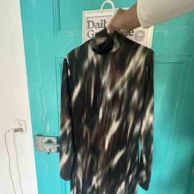 Robe moulante tie-dye
