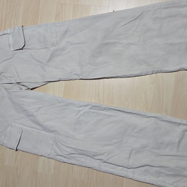 Beige Denim-Hose EU 34