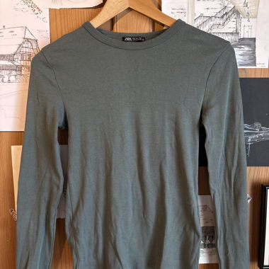 Maglione - blu-grigio