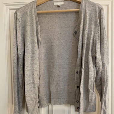 Cardigan gris chiné H&M 