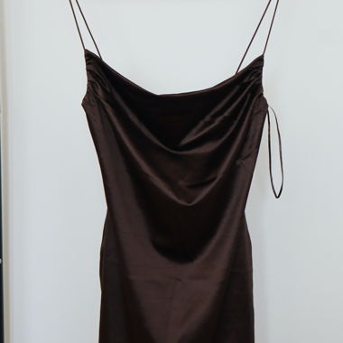Vestitino Babydoll Marrone