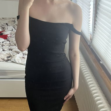 robe noire h&m
